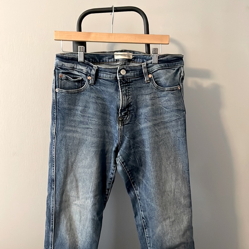 Gap High Rise Slim Straight Jeans